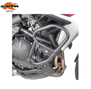 KAPPA Paramotore Tubolare 25mm Nero Protezione Per Kawasaki Versys 650 2022 2023 - Foto 1 di 4