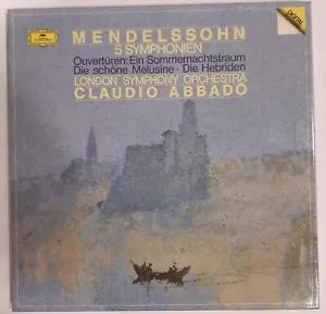 Mendelssohn Symphonies Claudio Abbado DG 415353-1 - Foto 1 di 2