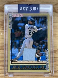 SPORTS CARDS Jersey Fusion 2021 All Sports Edition. Ken Griffey Jr. Swatch KGJ94 - Picture 1 of 4