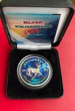 Krugerrand 2022  Color Mystic Forest 1 Oz Silber in Box limitiert auf 250 Stück