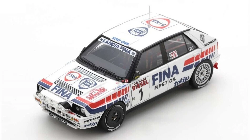 LANCIA DELTA HF 16V N.1 WINNER RALLY SANREMO 1991 AURIOL-OCCELLI 1:43 - Immagine 1 di 1