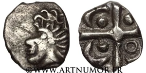 TOLOSATES (RÉGION DE VIEILLE-TOULOUSE) DRACHME “À LA TÊTE NÉGROÏDE” - Imagen 1 de 1