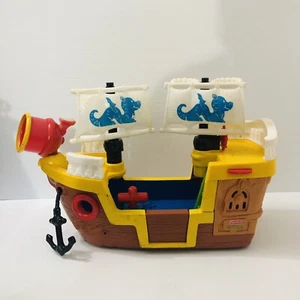Fisher Price Little People Lil' Pirate Ship With Sounds 2005 - TESTED WORKS ππΌ - Picture 1 of 13