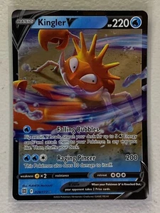 Kingler V 028/172 Brilliant Stars Holo Ultra Rare - Foto 1 di 2