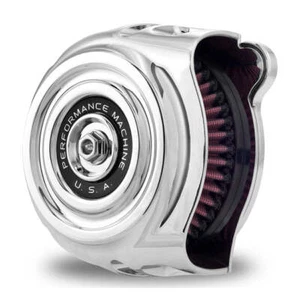 Performance Machine Motorcycle Vintage Air Cleaner Kit Chrome For 18-22 Softail - Picture 1 of 2