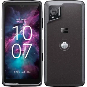 Crosscall Stellar-M6 5G nero 128 GB + 6 GB doppia SIM sbloccato in fabbrica GSM NUOVO - Foto 1 di 3