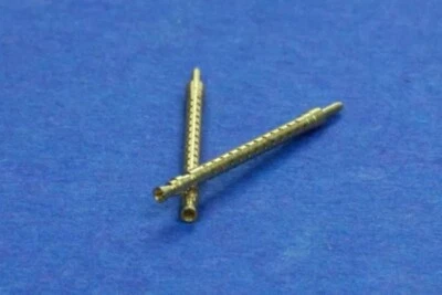 RB-MODEL 48AB03 - 7.92mm GERMAN MG 17 BARREL (2pcs) - 1/48 METAL BRASS - Immagine 1 di 3