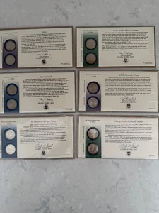Lot 6 Sealed US State Quarter Coin Ratified Constitution Sets  (4)1788 1789 1790 - Picture 1 of 8