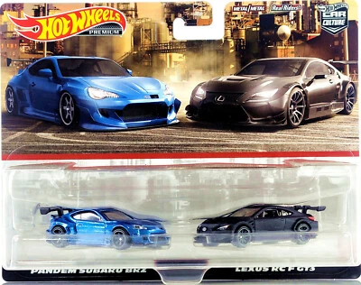 Hot Wheels Car Culture Premium 2-Pack Pandum Subaru BRZ / Lexus RC F GT3 - Image 1 of 4