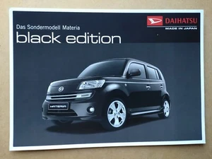 Daihatsu Materia Black Edition Prospekt 10.2009 - Bild 1 von 2