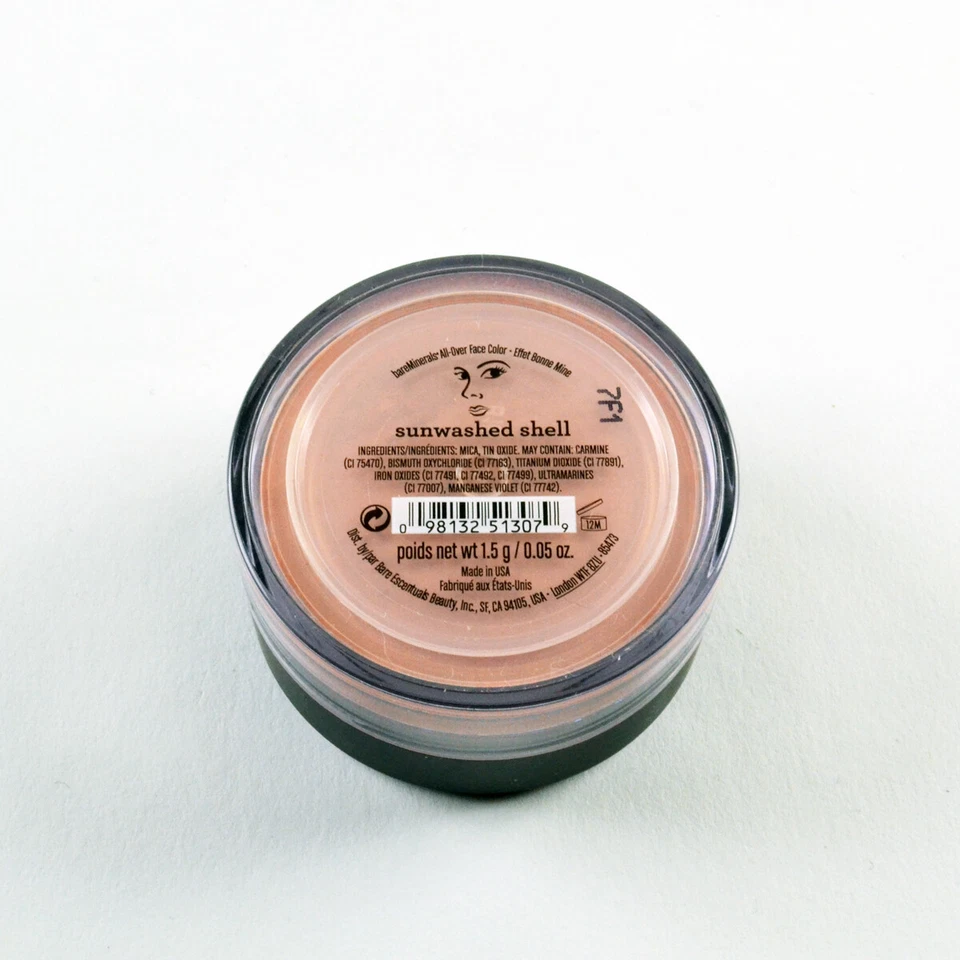BareMinerals All Over Face Color SUNWASHED SHELL - Size 0.05 Oz / 1.5 g - Image 1 of 1