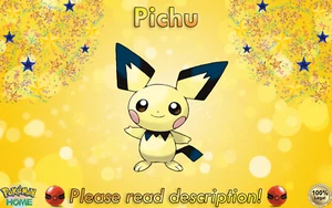 ✨HOME Pichu EVENT✨Pokémon Sword/Shield BD/SP S/V (💯Legal) - Picture 1 of 5
