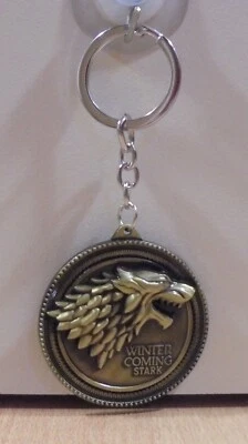 GAMES OF THRONES WINTER IS COMING FORTE PUBBLICITÀ PORTACHIAVI METALLO - Immagine 1 di 4