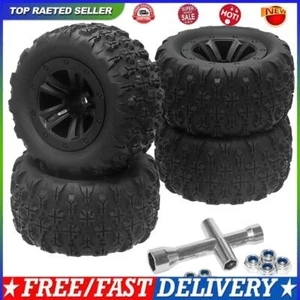 4Pcs Snow Sand Tires Tyre Wheel RC Front Rear Tires for 1/12 1/14 1/16 RC Car - Bild 1 von 11
