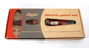 Working Vintage Ungar Electric Pencil Set with Original Box & Instructions - Picture 1 of 7