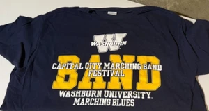 Washburn Ichabods "Capital City Marching Band Festival" Short Sleeve T-shirt - L - Picture 1 of 2