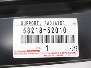 Genuine OEM Toyota Scion 53218-52010 Lower Tie Bar Radiator Support - Picture 1 of 6