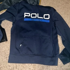 BOYS L POLO SPORT RALPH LAUREN PULLOVER HOODIE PERFORMANCE Thermovent - Picture 1 of 7