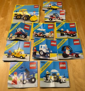 Lego Legoland 6502-6504-6507-6521-6522-6524-6528-6612-6634-6641-6658 OBA - Bild 1 von 40