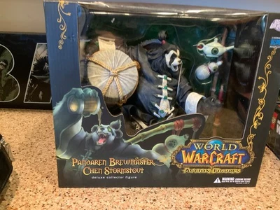 Figura de acción de coleccionista de lujo World of Warcraft Pandaren Chen Stormstout nueva Foto 1 de 4