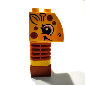 Lego DUPLO Giraffe Animal Neck Bends Zoo Wildlife C7 - Picture 1 of 2