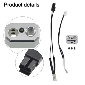 Kit élément chauffant et thermistance 24V 40W pour Prusa pour utilisation compatible MK4 - Photo 1/12
