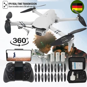 Mini Faltbar WiFi FPV Drohne Mit 8K-HD Neu Kamera Selfie RC Quadrocopter Drone - Bild 1 von 24