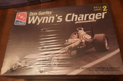 AMT/Ertl Don Garlits' Wynn's Charger Vintage 1994 1:25 Model Kit NEW SEALED - Image 1 of 3