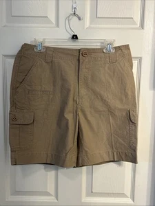 Pantalones Cortos Cabelas Mujer Talla: 10 Caqui Ligeros Senderismo Bolsillos Exterior - Imagen 1 de 7