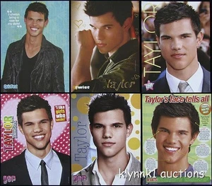 Lote de 33 artículos PINUPs de página completa Taylor Lautner P1831 - Imagen 1 de 12
