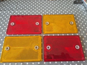 4 X hella TOP QUALITY REFLECTORS  (115 X 75 Mm) - Picture 1 of 2