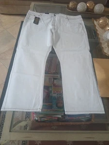 Rare Denim Clothing size 46/30 White  Cotton Relaxed Fit  - Picture 1 of 5