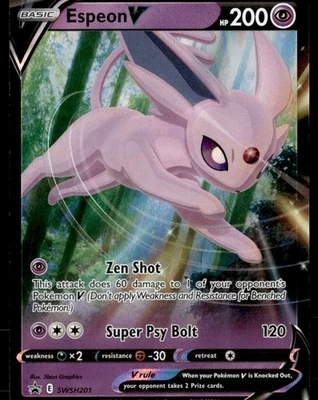 Espeon V Promo  SWSH: Sword & Shield Promo Cards SWSH201 NM Pokémon TCG - Image 1 of 2