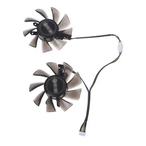 2PCS 75mm GALAX GTX T129215BU 4Pin 12V 0.50A VGA Fan Graphics Card Cooling Fan - Afbeelding 1 van 8