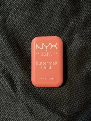NYX Buttermelt Pressed Powder Blush ~ BMBL04 U Know Butta ~ Shimmering Coral - Image 1 of 3