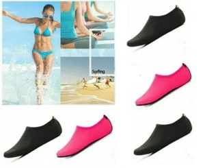 Water Shoes Mens Womens Quick-dry Aqua Socks Beach Swim Non Slip Wetsuit UK Size - Picture 1 of 16