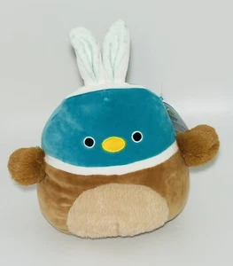 Malvaviscos Pato Daksa con Orejas de Conejo 8" Vientre Difuso Peluche Kellytoy Nuevo Con Etiquetas - Imagen 1 de 5