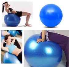 Fitness Gym Ball Exercise Yoga Abdominal Leg Pregnancy Workout With Pump-Pink