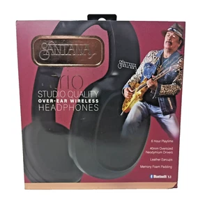 Santana Trio Over Ear Wireless Headphones Studio Quality Noise Isolation - Picture 1 of 5