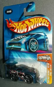 Hot Wheels 2004 #040 First Editions 40 of 100 Blings Out-A-Line Blue PR5s B3535 - Picture 1 of 2