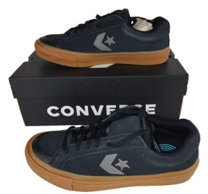Zapatillas deportivas informales Converse Ox A13403C para hombre talla 8 negras nuevas en caja - Imagen 1 de 5