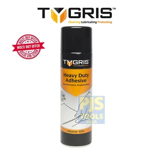 Tygris R210 500ml strapazierfähiger nicht chlorierter Sprühkleber - Bild 1 von 2