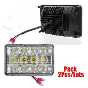 12V 60W 6x4 Led Cab Headlight For Case IH 3088,3288,3488,3688,5088,5288,5488 x2 - Picture 1 of 11