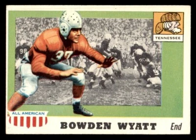 1955 Topps All American Football #77 Bowden Wyatt VG/EX *g1 - Image 1 of 2