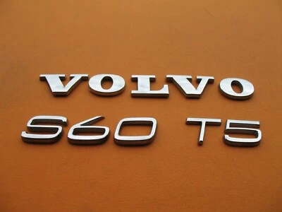 14 15 16 17 18 VOLVO S60 T5 EMBLEMA CROMADO TRASERO LOGOTIPO INSIGNIA SIGNO SÍMBOLO USADO 46693 Foto 1 de 4