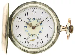 System Glashütte Herren- Savonette Sprungdeckel Taschenuhr800er Silber 78,5g - Bild 1 von 11
