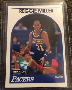 1989 carta da basket NBA Hoops #29 Reggie Miller Indiana Pacers nuova di zecca - Foto 1 di 2