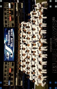 2007 Topps Baseball Red Back #591 Toronto Blue Jays 