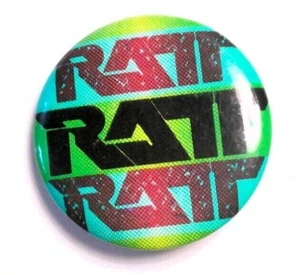 RATT Band Pinback Vintage 80's Pin Button Badge 1.25" - Picture 1 of 2