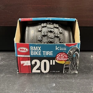 Bell BMX Bike Tire 20" Black NEW In Box Replacement Tire For Sizes 1.75-2.25 - Picture 1 of 3